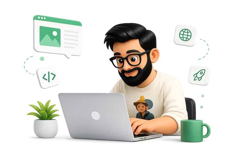 Illustration de moi au bureau