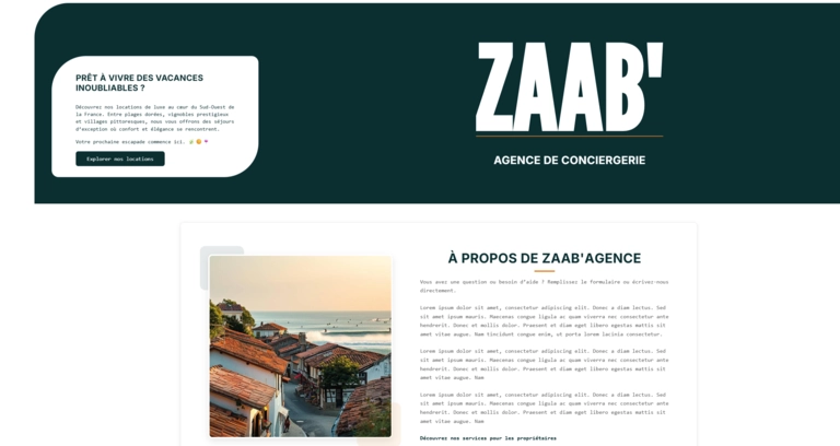 Conciergerie ZaabAgence