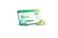 illustration icone creation site internet 